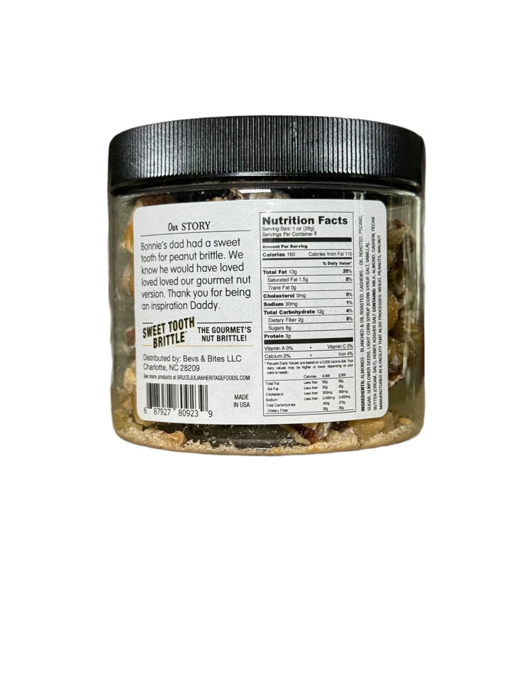 Bruce Julian Heritage Foods Sweet Tooth Gourmet Brittle Jar