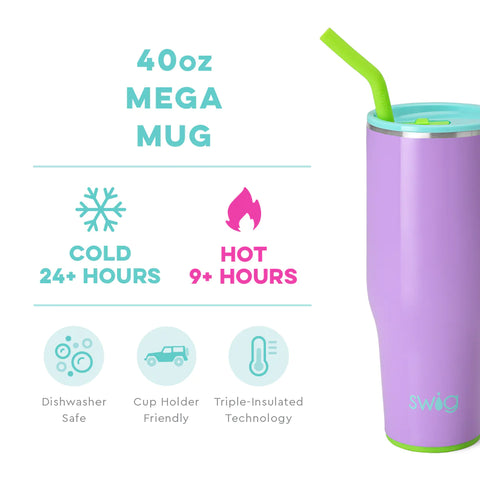 Swig Life - Mega Mug - Ultra Violet