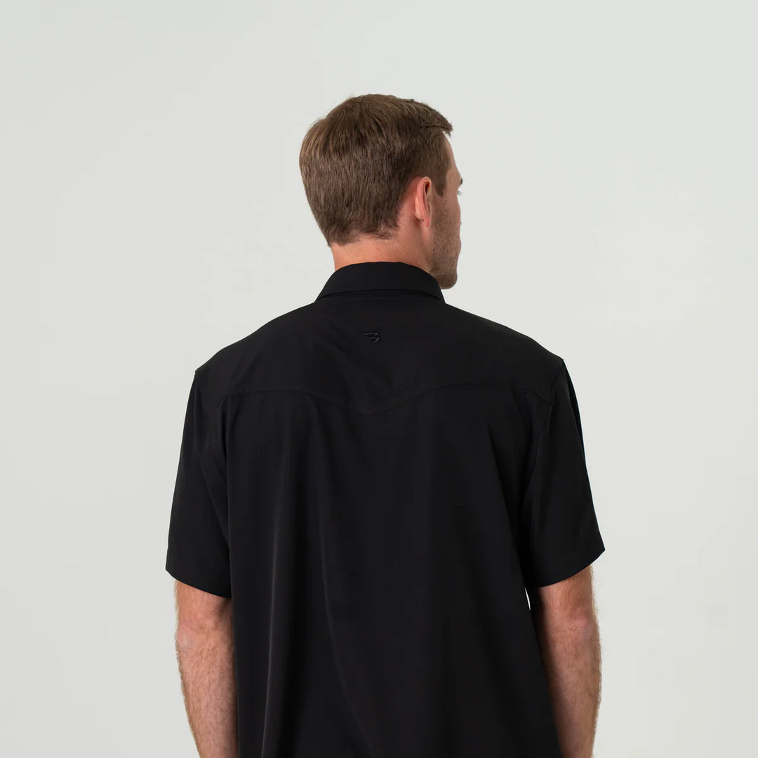 Burlebo Black Performance Western Shirt