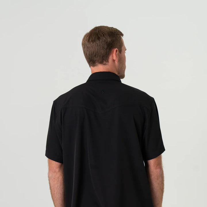 Burlebo Black Performance Western Shirt