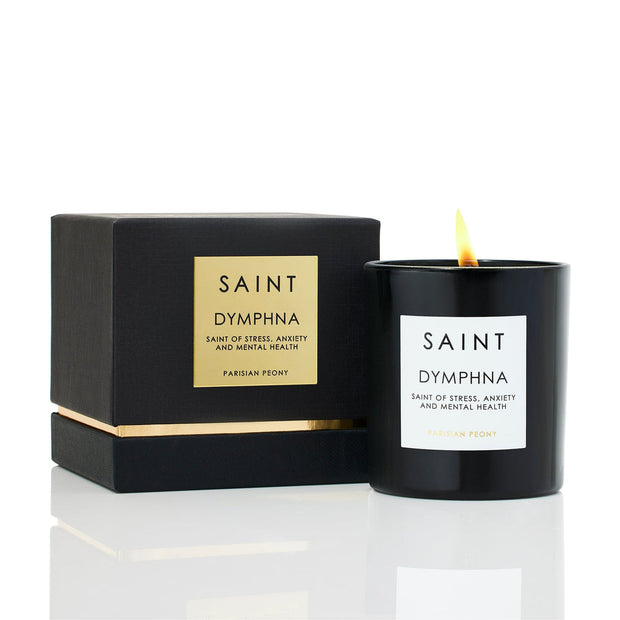 Saint Dymphna Scented Prayer Candle