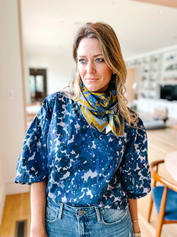 Brooke Wright Designs  - Fall Floral Scarf