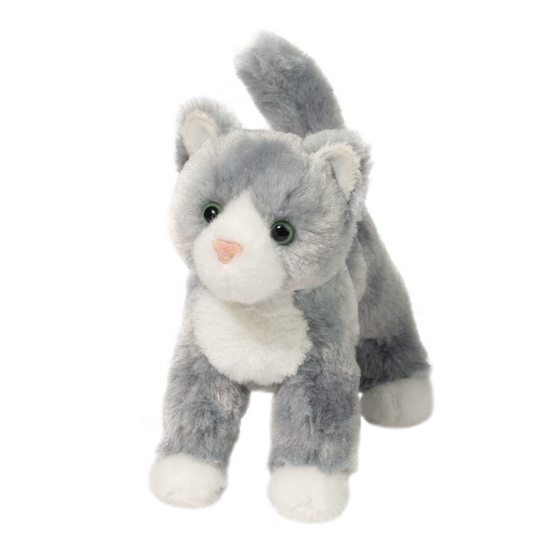 Scatter The Gray Cat Stuffed Animal