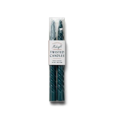 Paddywax Twisted Taper Candles