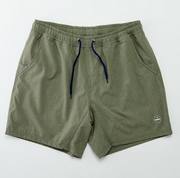 Catch and Club - Performance Shorts - Olive