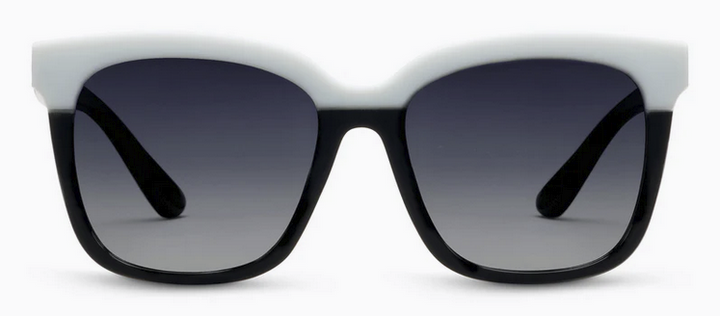 Peepers Polarized Sunglasses Frenchy Black White