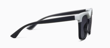Peepers Polarized Sunglasses Frenchy Black White