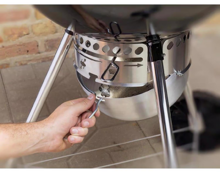 Weber Original Kettle Premium Charcoal Grill Crimson