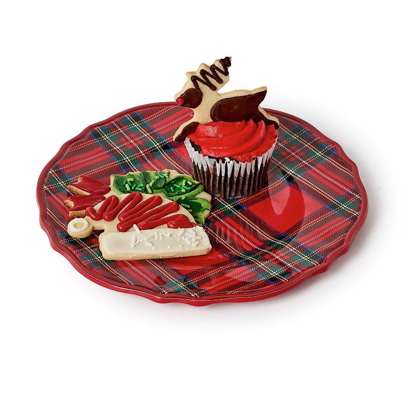 Tartan Traditions Melamine Salad/Dessert Plates
