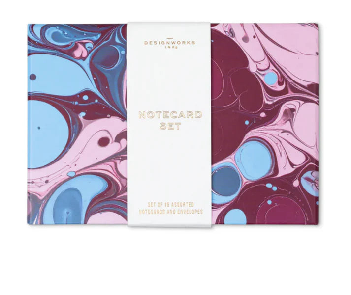 Marble Notecards Set