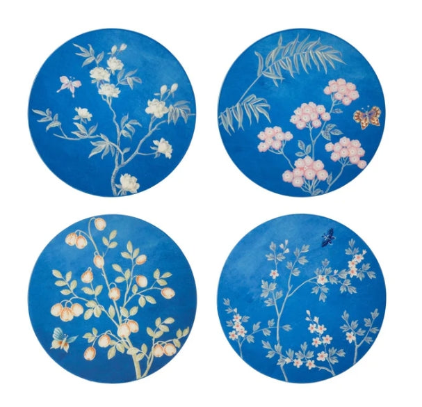 Addison Ross Coaster Set of 4 Chinoiserie