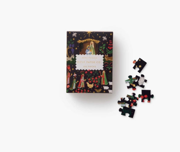 Rifle Paper Co. Nativity Mini Jigsaw Puzzle