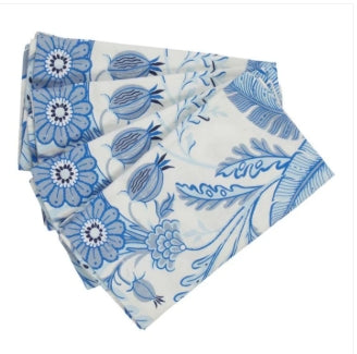 Addison Ross Palm Beach Blue Napkin