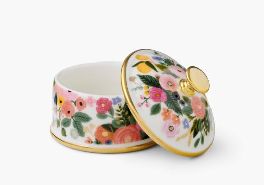 Rifle Paper Co. Garden Party Round Porcelain Box