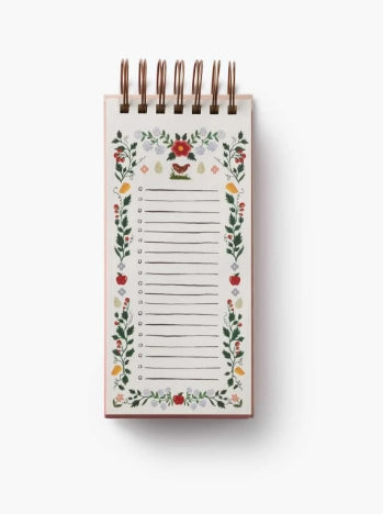 Rifle Paper Co. Home Sweet Home Spiral Market List