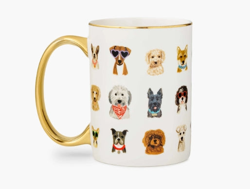Rifle Paper Co. Dog Days Porcelain Mug