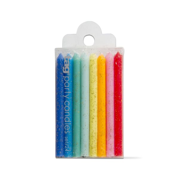 Short Party Candles - Multi