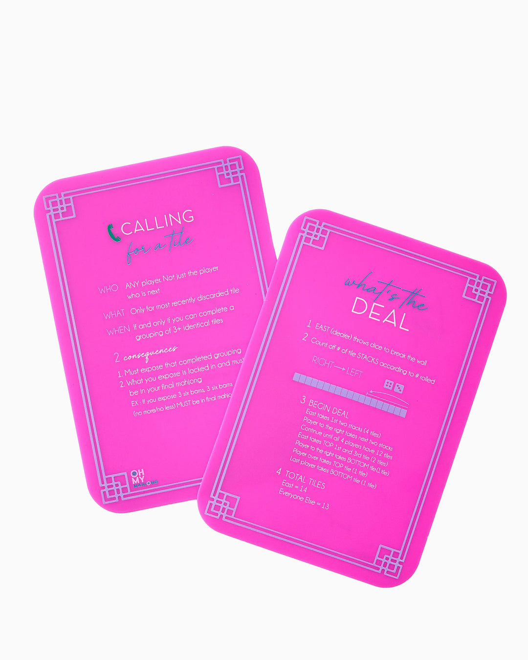 Oh My Mahjong Mahjong Tile Shufflers