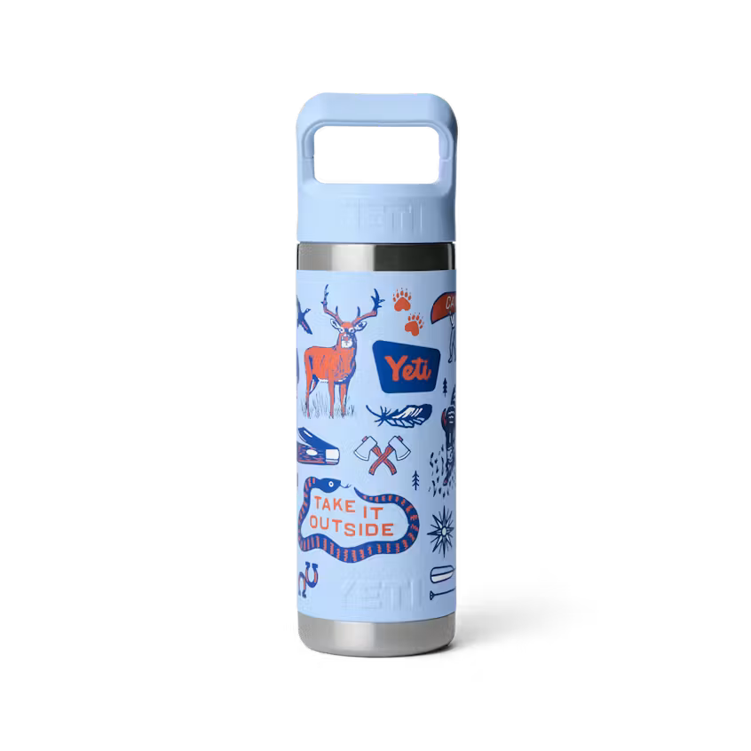 Yeti Rambler 18 oz Bottle with Straw Cap