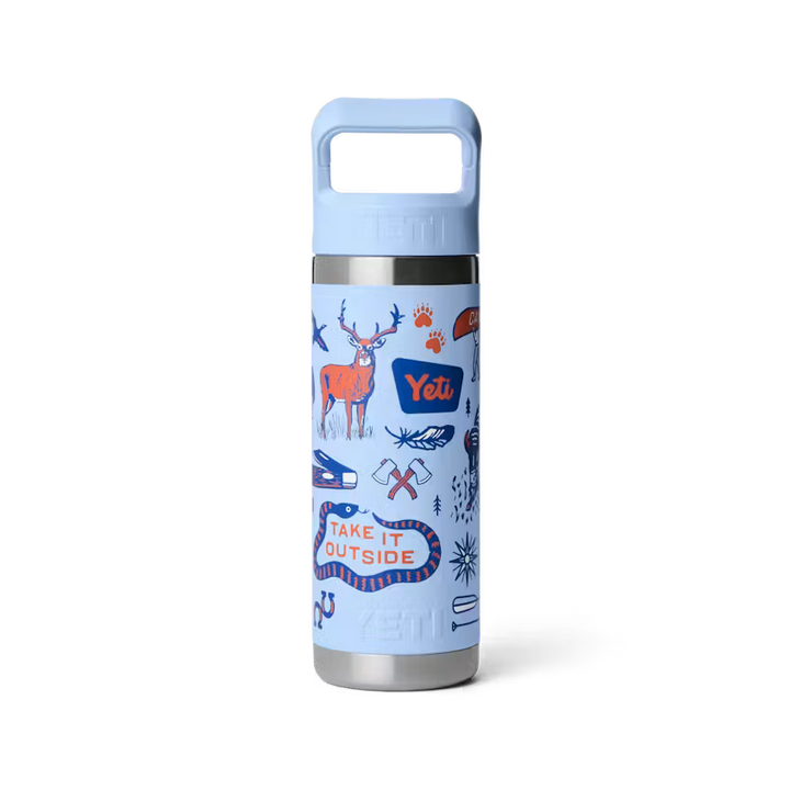 Yeti Rambler 18 oz Bottle with Straw Cap