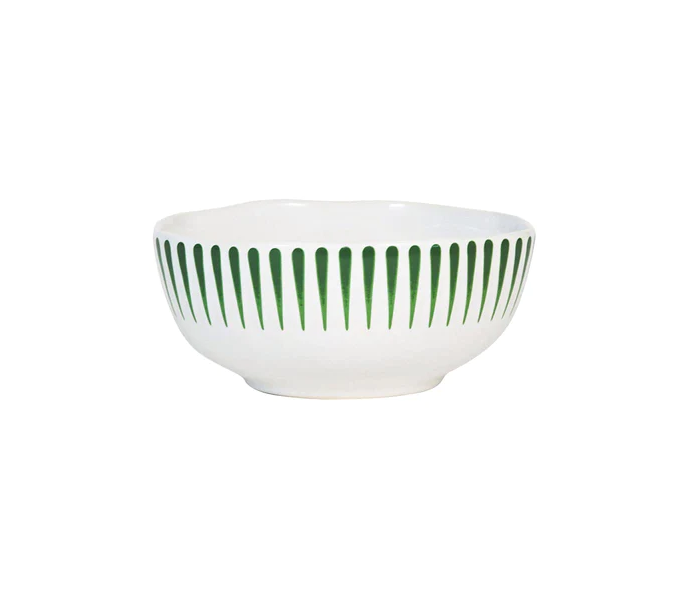 Juliska Sitio Stripe Dinnerware Basil