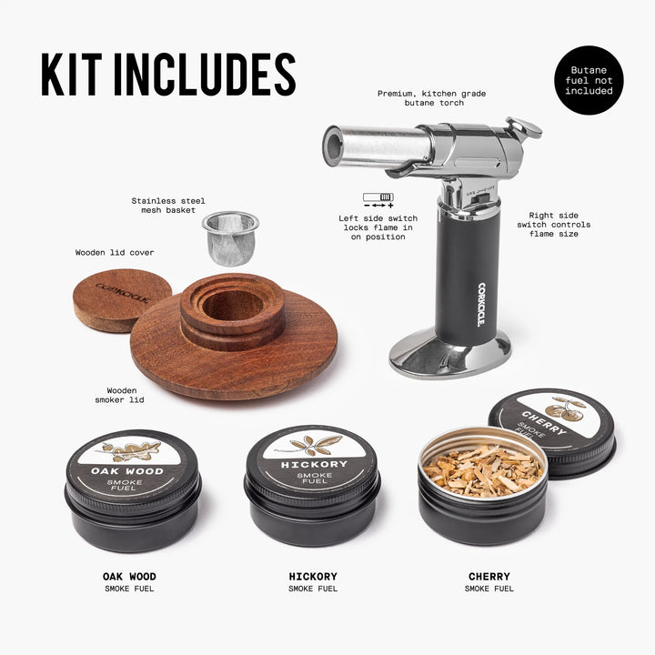 Corkcicle Whiskey Smoking Kit
