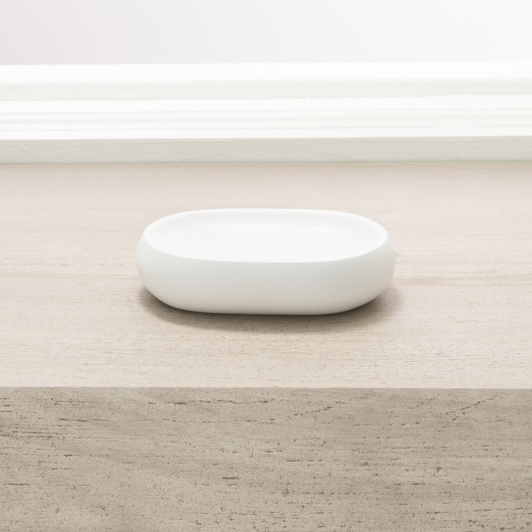 Sophia White Soap Dish