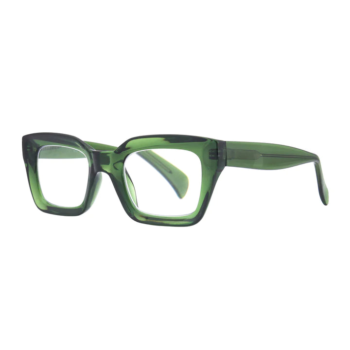 Ryan Simkhai Eyeshop Sophie Readers Transparent Green