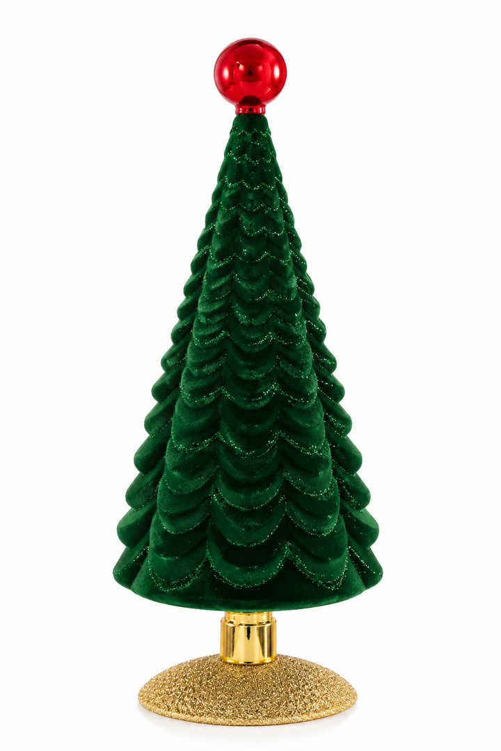 Cody Foster Green Crushed Velvet Tree