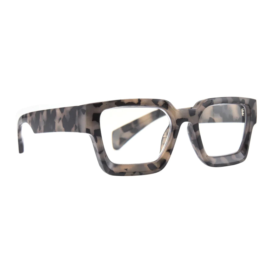 Ryan Simkhai Eyeshop Spencer Readers Bone Tortoise