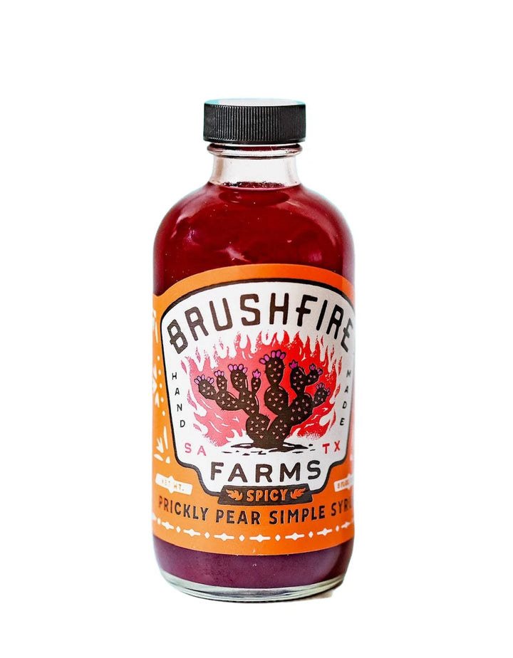 Brushfire Farms Spicy Prickly Pear Simple Syrup