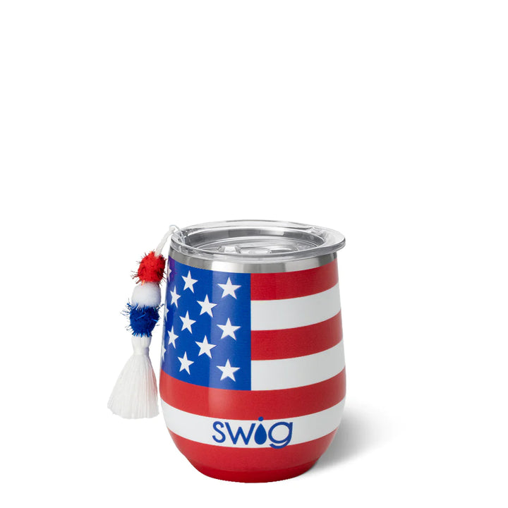 Swig Life - Stemless Wine Cup - All American