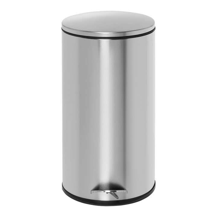 Step-On Trash Can - Silver