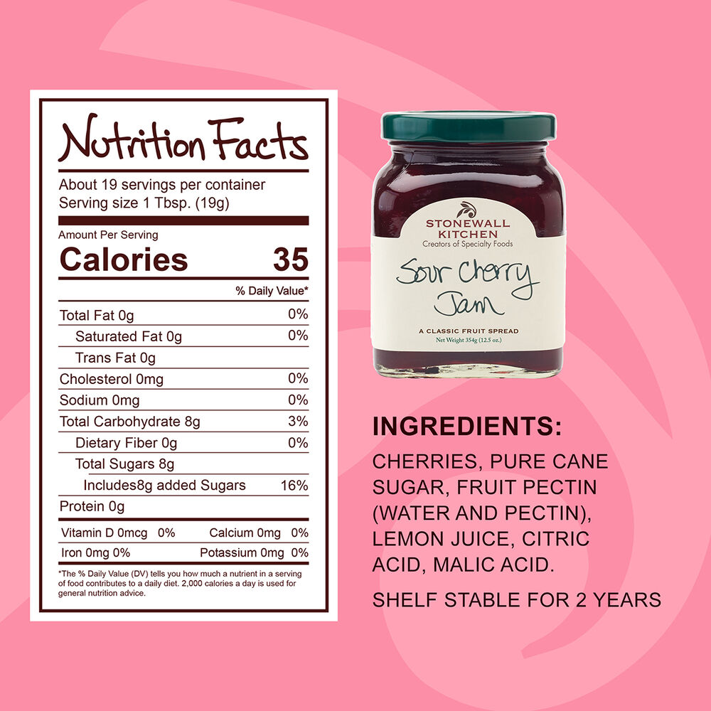 Stonewall Kitchen Sour Cherry Jam