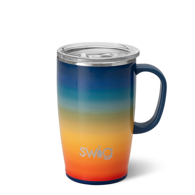 Swig Life - Travel Mug - Retro Rainbow