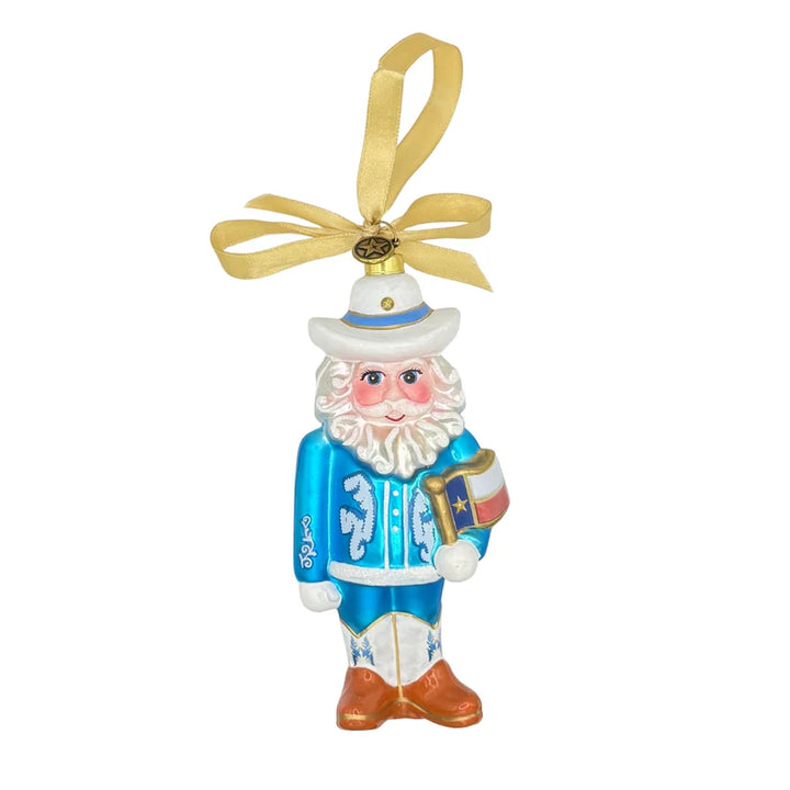 Texan Christmas Cowboy Nutcracker 2025 Ornament