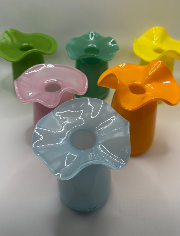 Ruffle Bud Vase