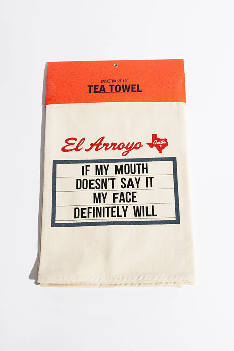 El Arroyo Marquee Tea Towel
