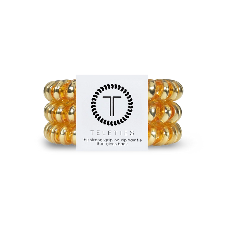TELETIES Hair Ties Sunset Gold
