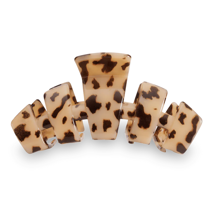 TELETIES Blonde Tortoise Classic Hair Clip