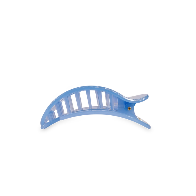 TELETIES Blue Lagoon Flat Round Hair Clip