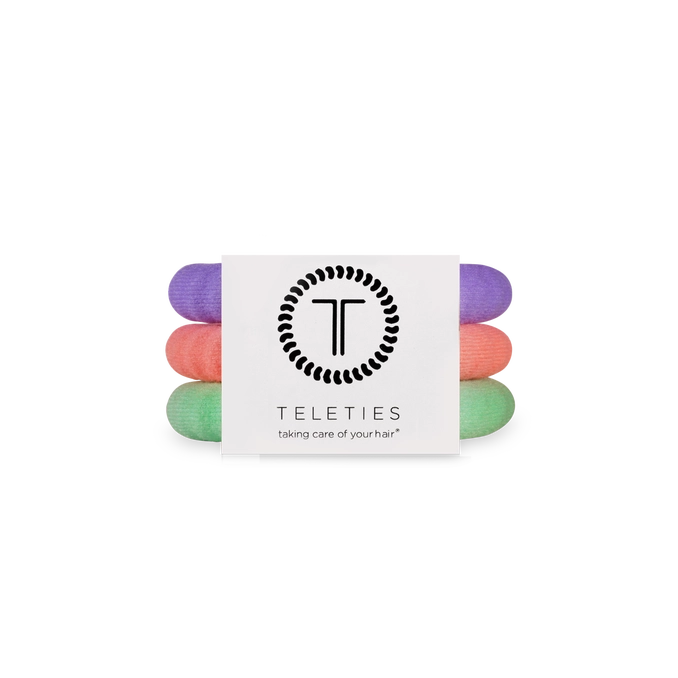 TELETIES Color Rush Nylon Hair Ties
