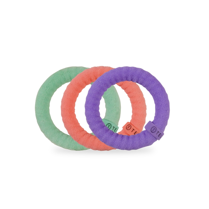 TELETIES Color Rush Nylon Hair Ties