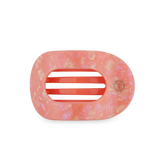 TELETIES Dreamsicle Flat Round Hair Clip