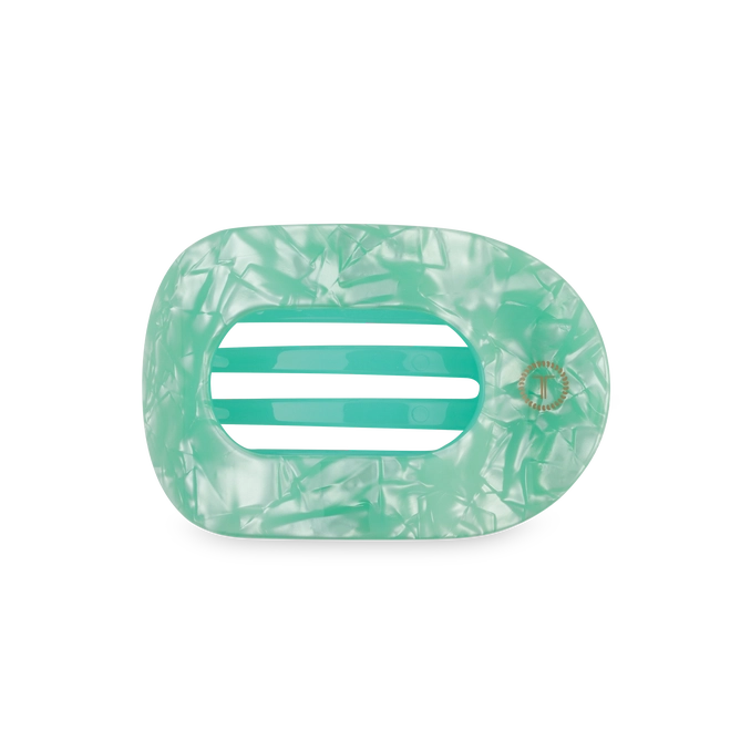 TELETIES Spring Splash Flat Round Hair Clip