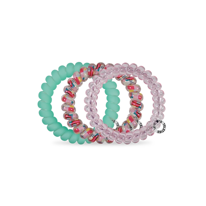 TELETIES Spring Splash Hair Ties
