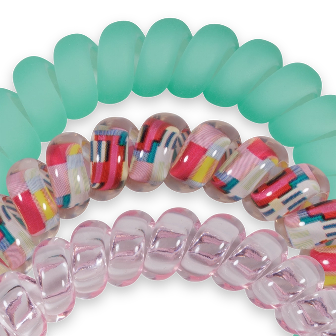 TELETIES Spring Splash Hair Ties
