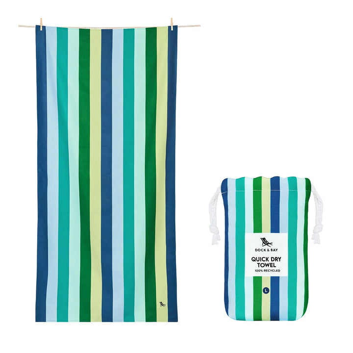 Dock & Bay Blue Lagoon Quick Dry Towel