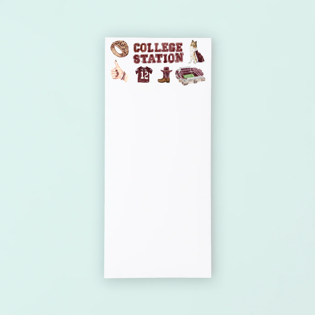 Taylor Paladino College Station Pattern Listpad
