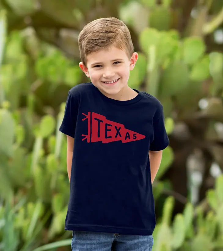 Kid's Texas Pennant T-Shirt